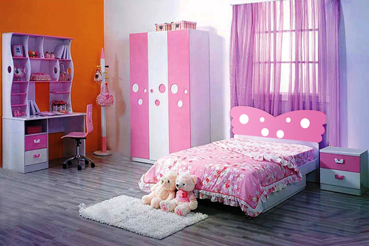 pink butterfly bedroom furniture